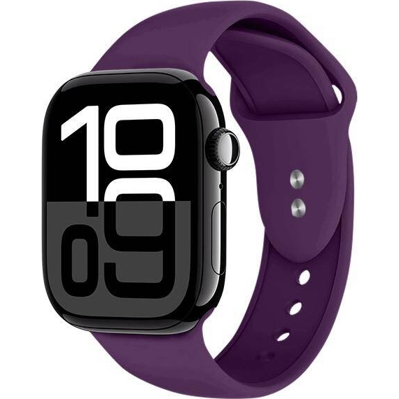 Pasek Crong Sport Liquid Band do Apple Watch 42/41/40/38mm, fioletowy